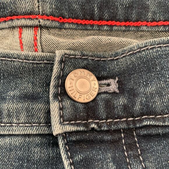 Tommy Hilfiger Women's High Rise Slim Ankle Jeans Cotton Denim Blue Size 33 - Picture 8 of 12